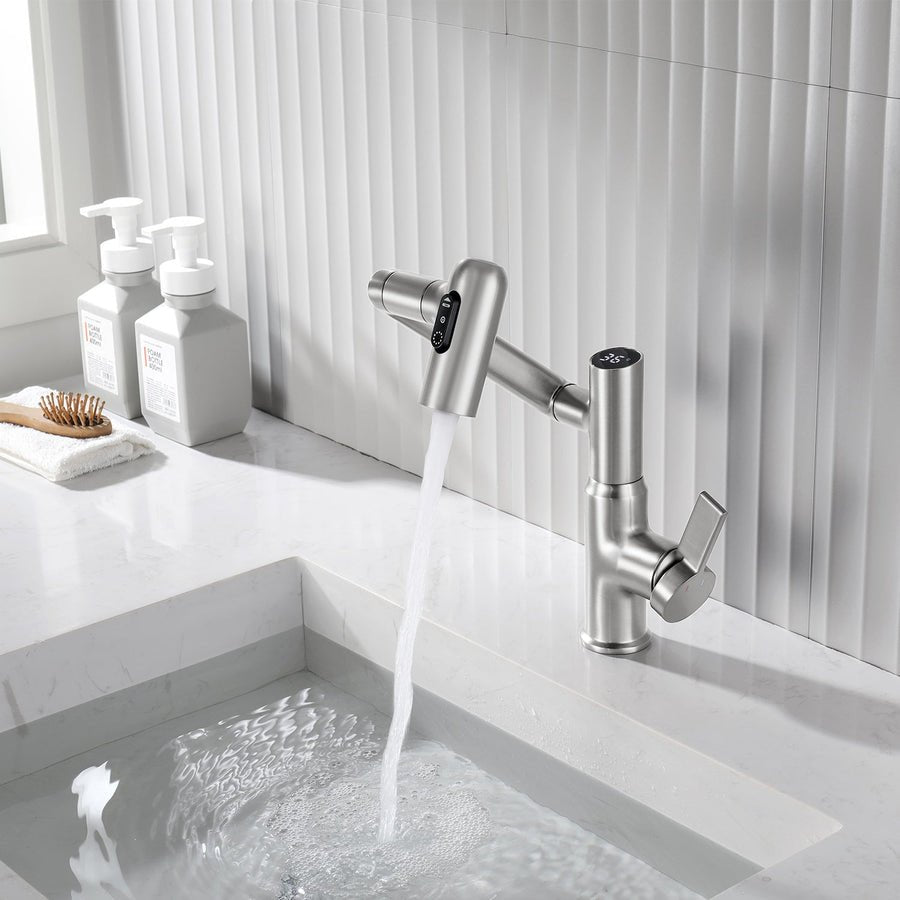 RotaFaucet - innovativer 360°-Wasserhahn mit Temperaturanzeige - Frest
