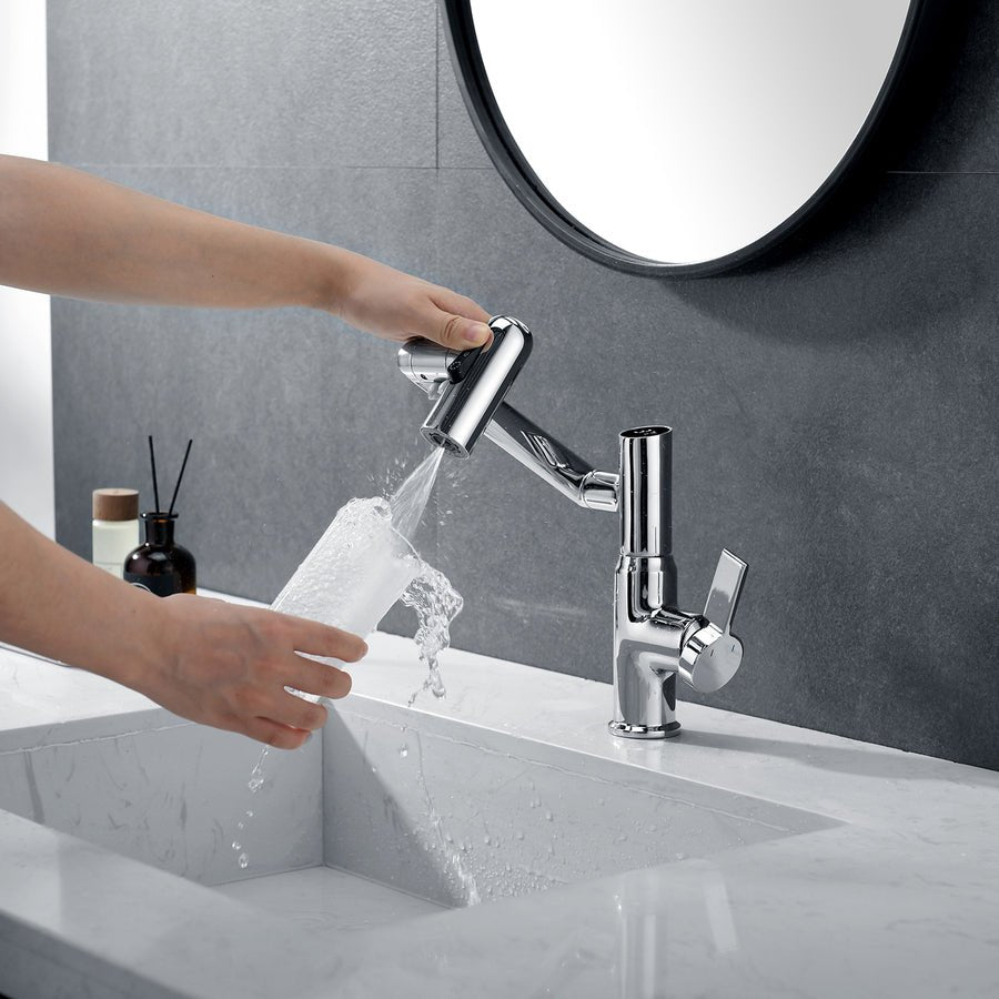 RotaFaucet - innovativer 360°-Wasserhahn mit Temperaturanzeige - Frest