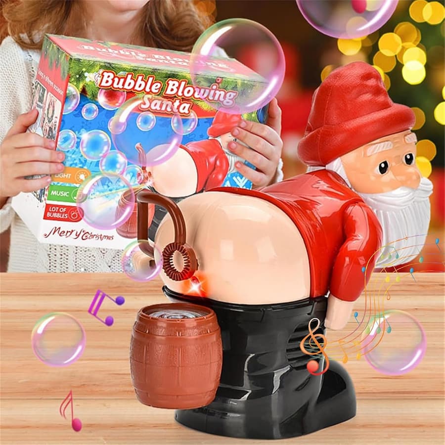 SantaBubbles - Weihnachtliche Santa - Bubble - Maschine - Frest