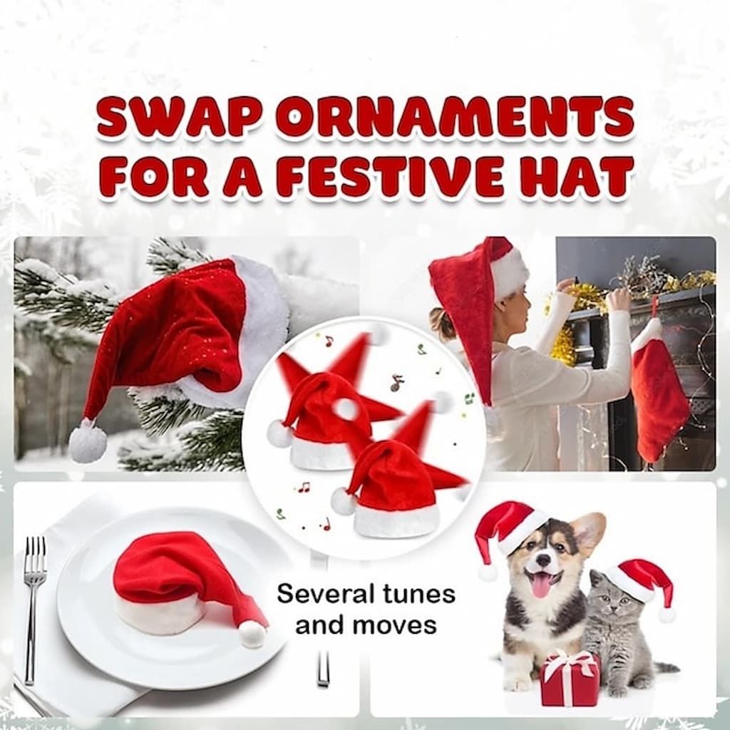 SantaHat - Tanzende Weihnachtsmütze - Frest