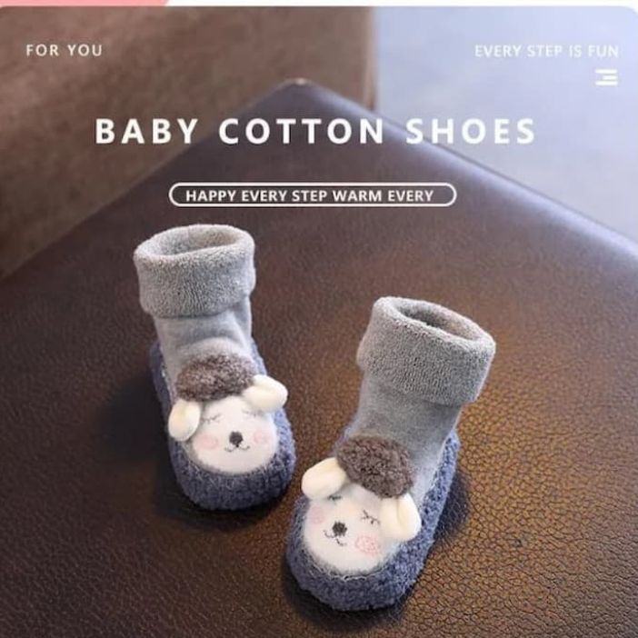 SheepShoe - Plüsch Baumwolle Kleinkind Schuhe - Frest