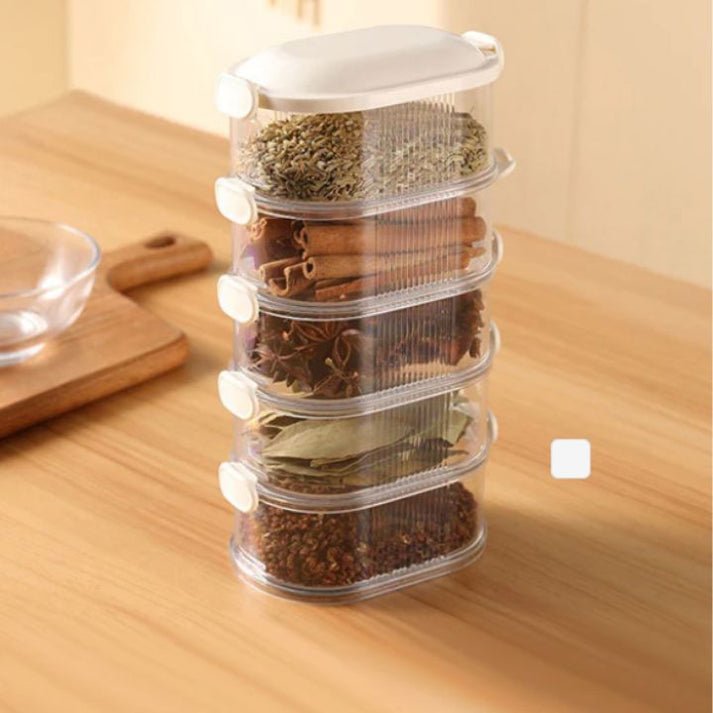 SpiceStack - Stapelbare Multi - Layer Gewürzbox - Frest