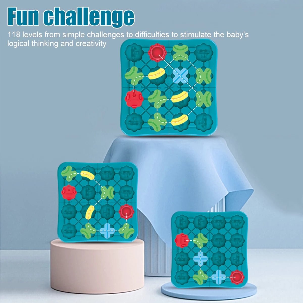 Straßenbau Labyrinth - Die verschiedenen Straßenformen ermöglichen endlose Routen! - Frest