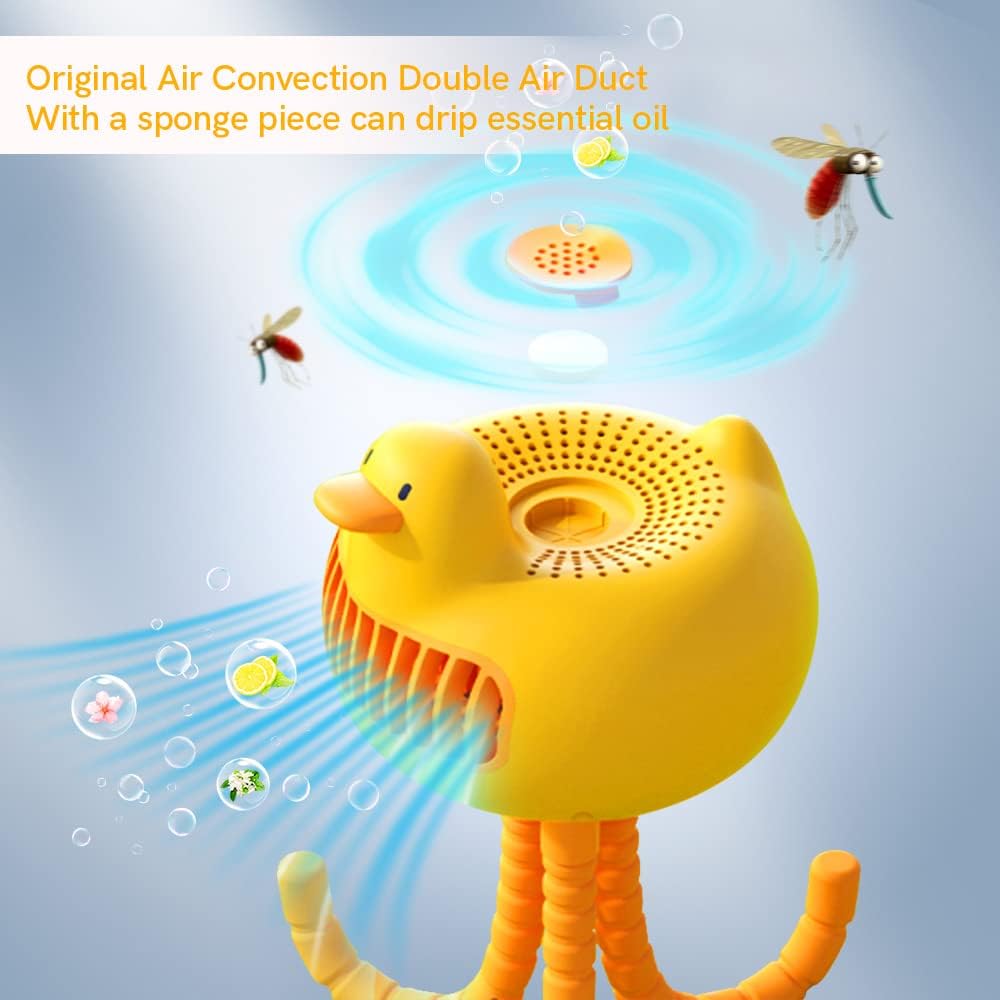 StrollerFan - Verstellbare Entenform Baby Kinderwagen Fan - Frest