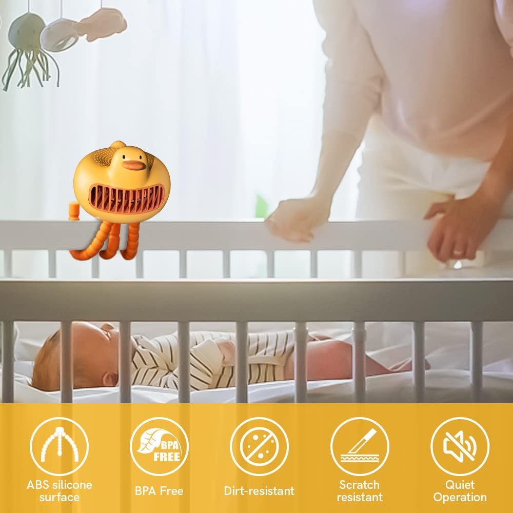 StrollerFan - Verstellbare Entenform Baby Kinderwagen Fan - Frest