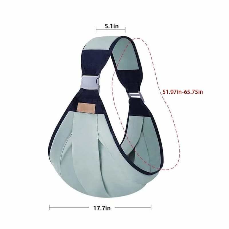 SupportCarrier - Leichter Babytragesack der die Wirbelsäule entlastet - Frest