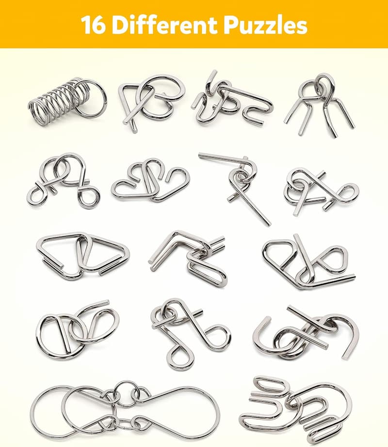 TwistPuzzles™ - Löse diese Puzzles aus Metall! - Frest