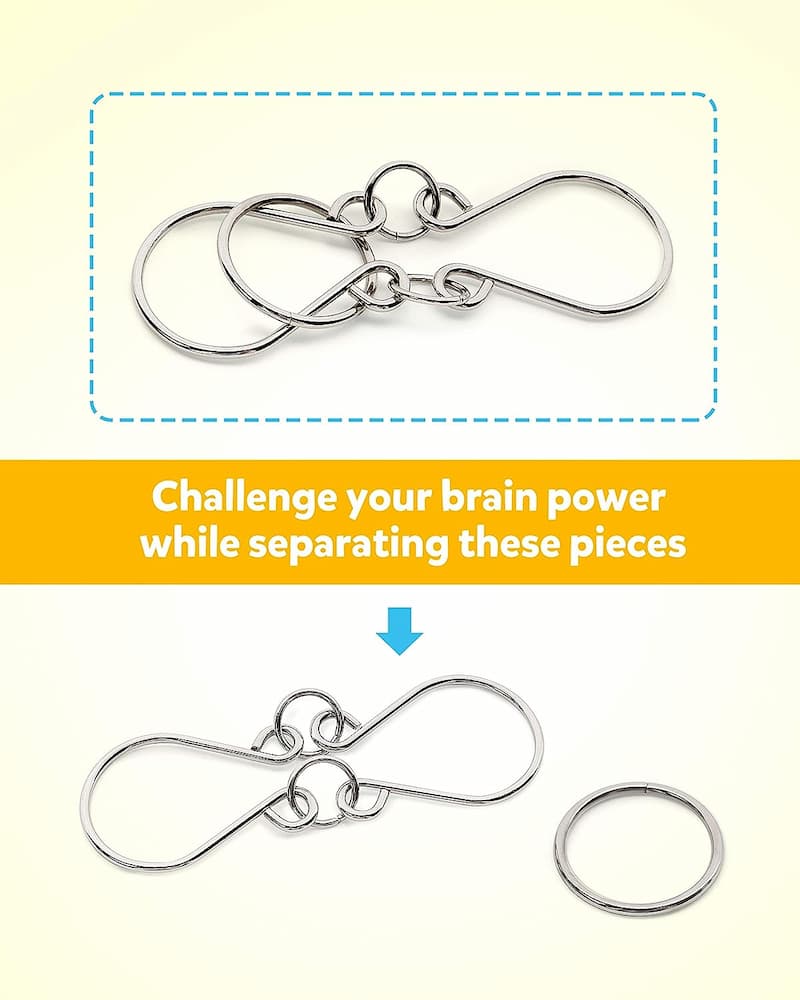 TwistPuzzles™ - Löse diese Puzzles aus Metall! - Frest