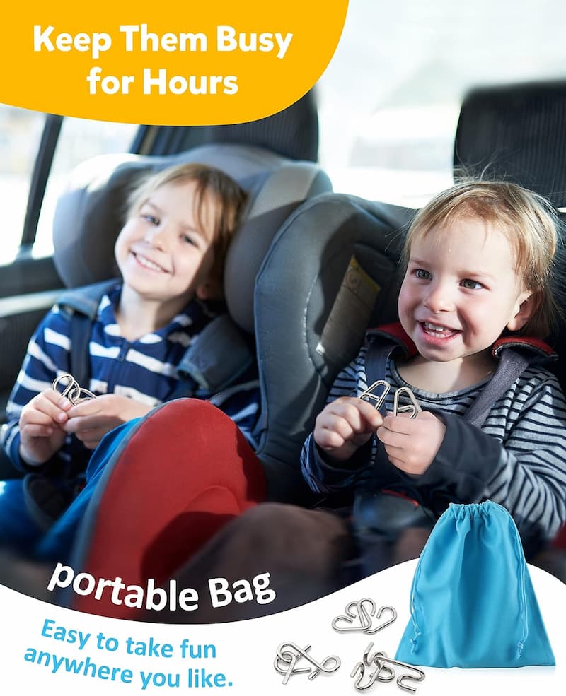 TwistPuzzles™ - Löse diese Puzzles aus Metall! - Frest