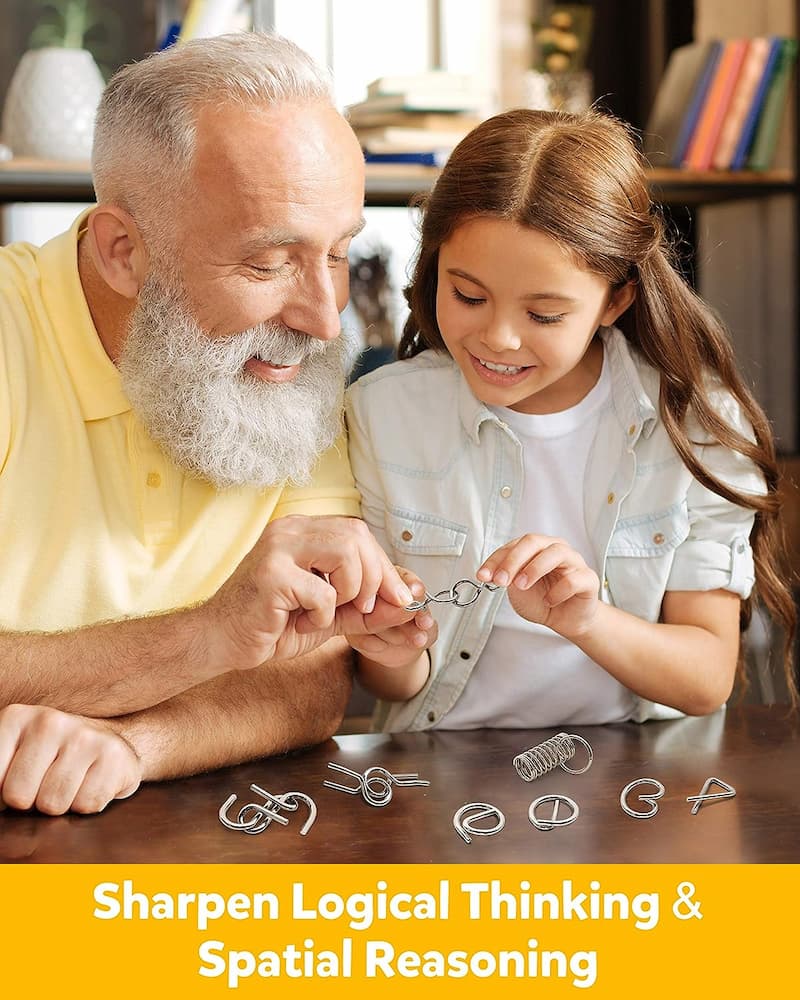 TwistPuzzles™ - Löse diese Puzzles aus Metall! - Frest