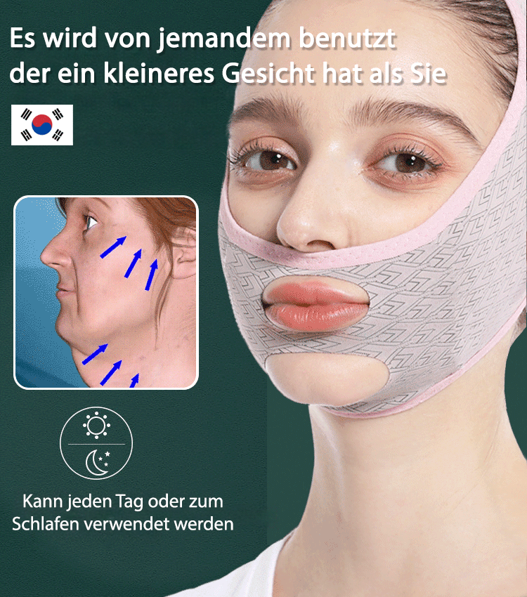 V-Mask™ - Magische Schlafmaske für schlankes Gesicht! - Frest