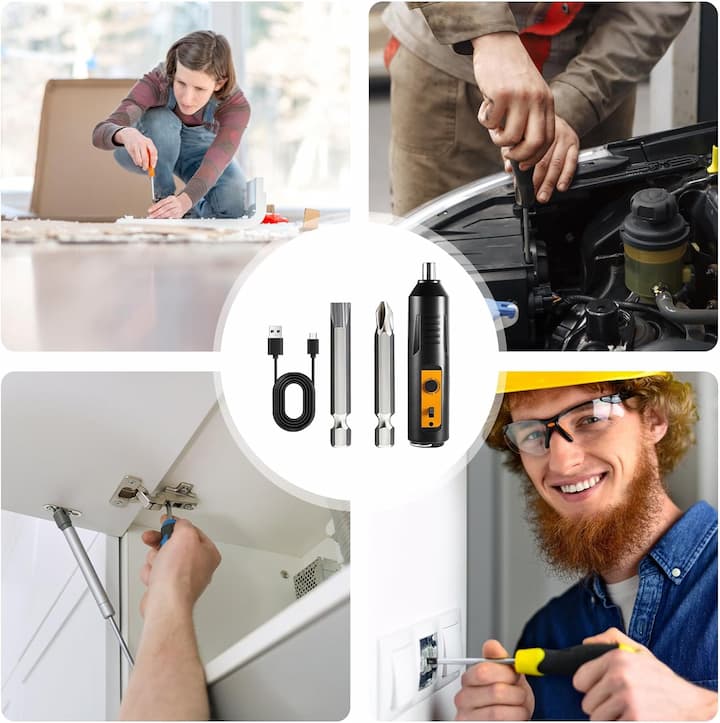 VesorScrewdriver - Tragbarer elektrischer Schraubendreher - Frest