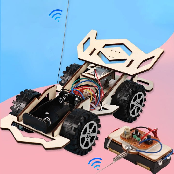 WoodCar - DIY ferngesteuertes Rennspielzeug aus Holz - Frest