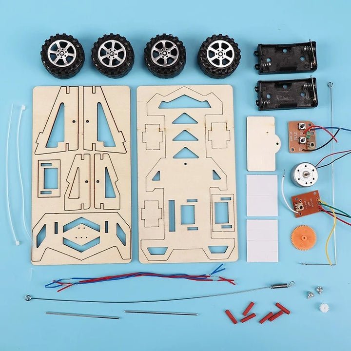 WoodCar - DIY ferngesteuertes Rennspielzeug aus Holz - Frest