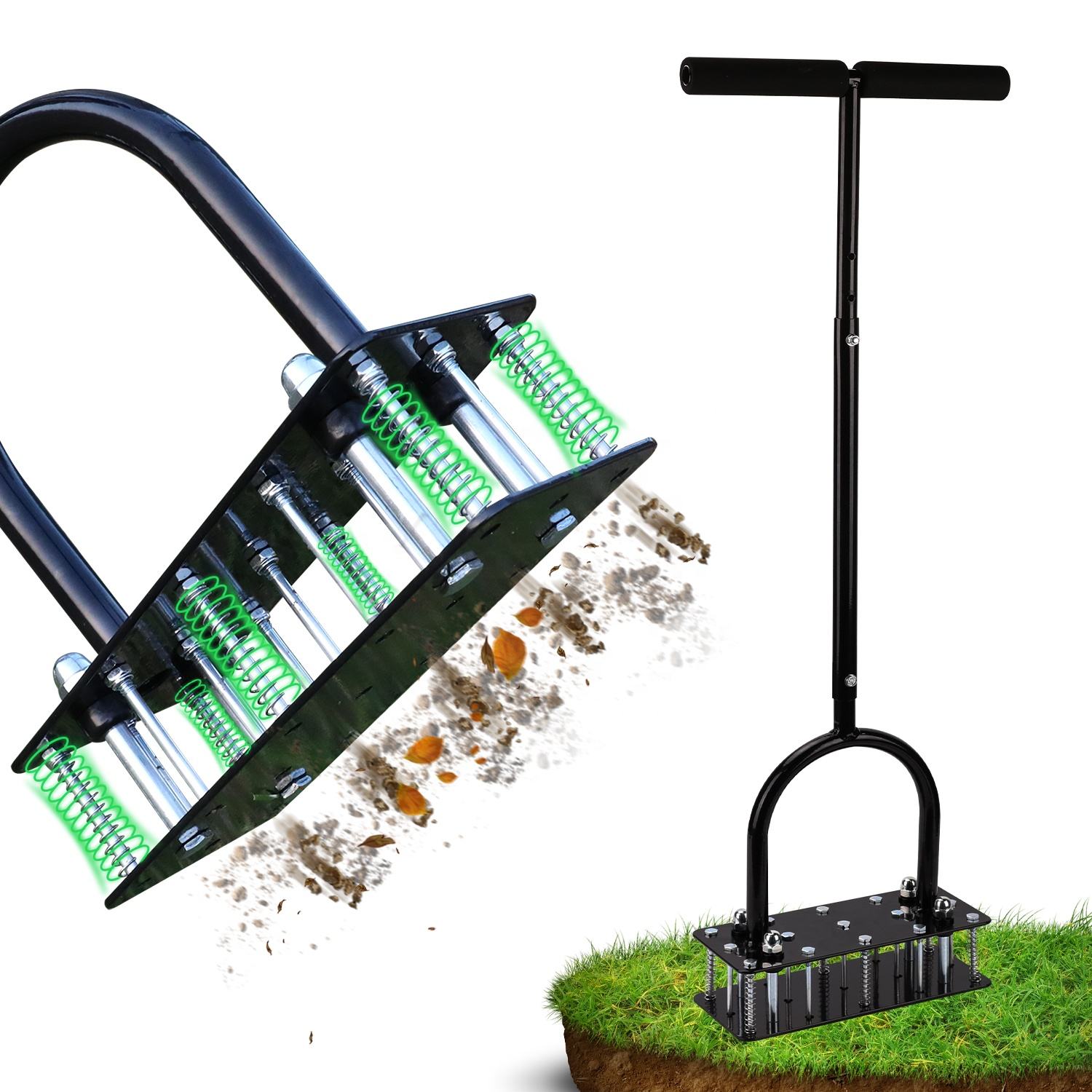 Lawn Aerator - Automatischer, selbstreinigender Rasenbelüfter