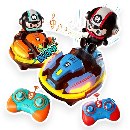 Bumper Car RC - 2,4-GHz-Ferngesteuertes Autoscooter-Spiel für zwei Spieler