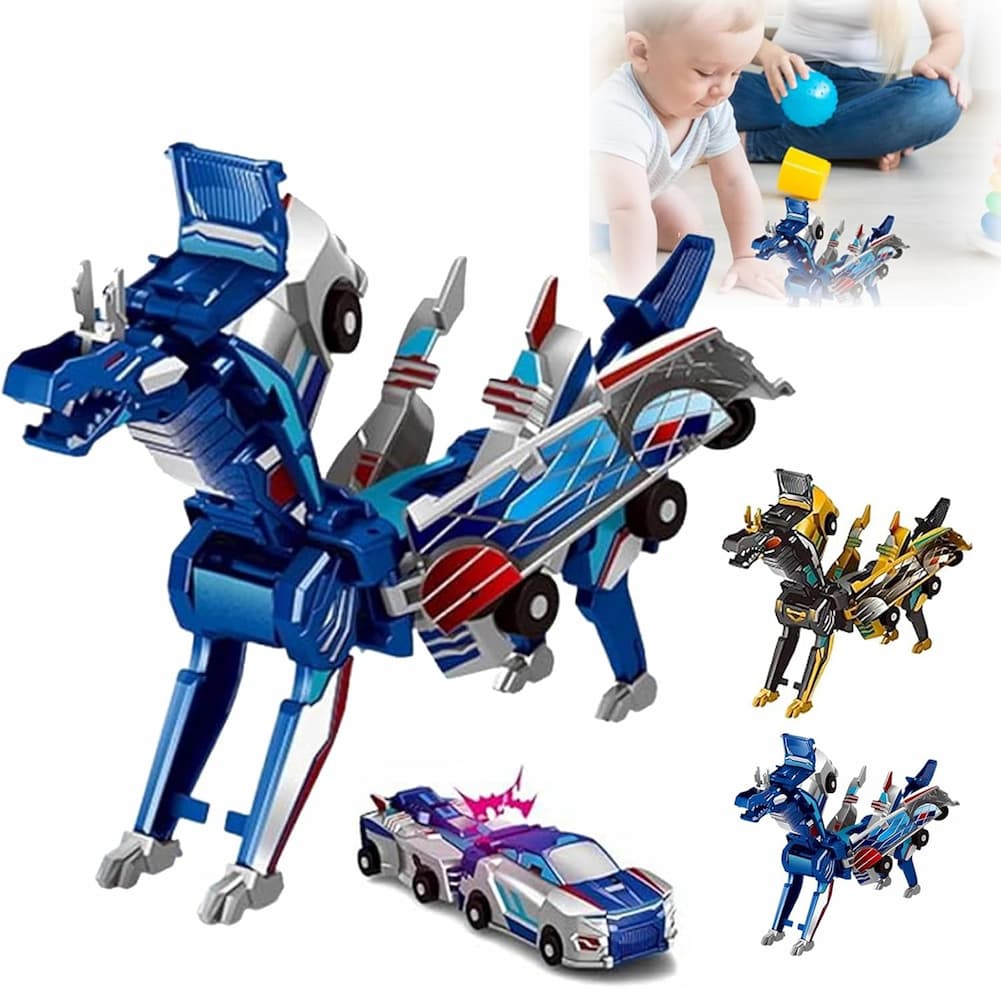 CarTransform - 2-in-1-Verwandlungsfähiges Rennwagen-Spielzeug