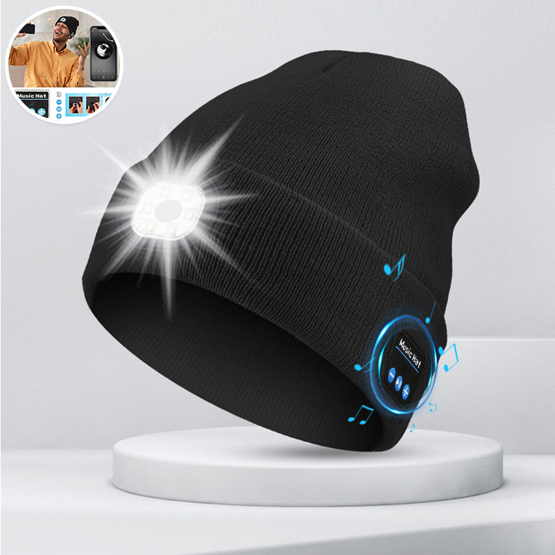 LEDBeanie - LED-Bluetooth-Musikmütze