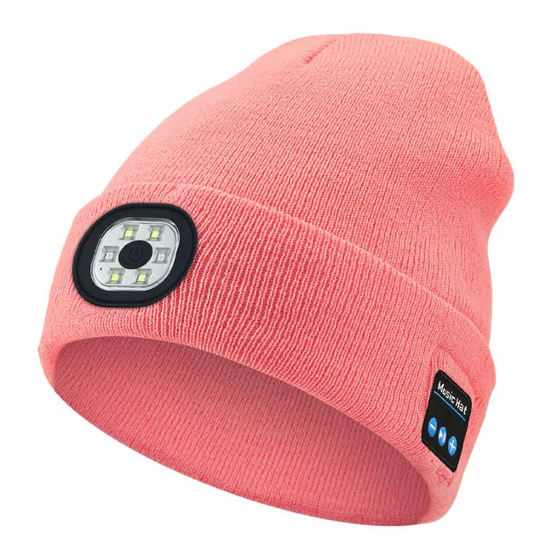 LEDBeanie - LED-Bluetooth-Musikmütze