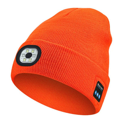 LEDBeanie - LED-Bluetooth-Musikmütze