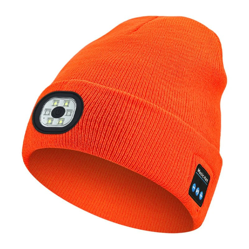 LEDBeanie - LED-Bluetooth-Musikmütze