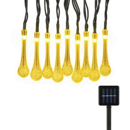 DropLights - Solar Lichterkette – Bringt Wärme und Zauber in Ihren Garten