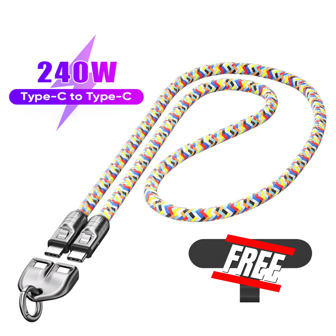 ChargeStrap - 2-in-1-Kabel zum schnellen Aufladen für Wearables