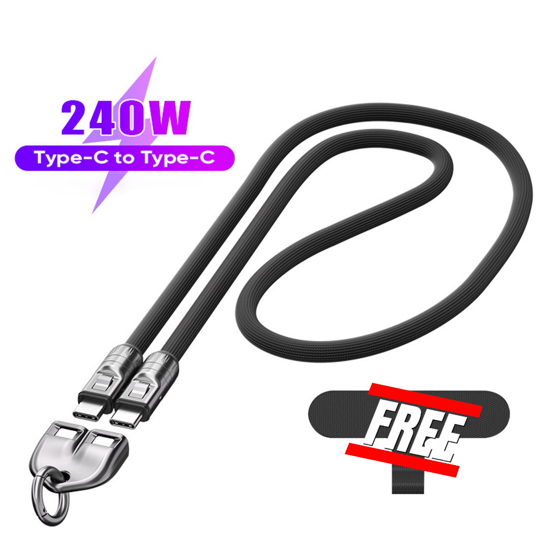 ChargeStrap - 2-in-1-Kabel zum schnellen Aufladen für Wearables