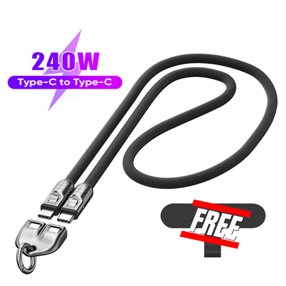 ChargeStrap - 2-in-1-Kabel zum schnellen Aufladen für Wearables