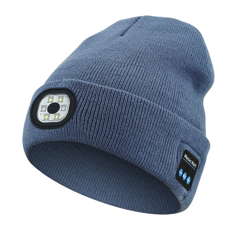 LEDBeanie - LED-Bluetooth-Musikmütze