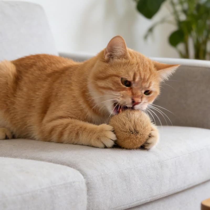 Fur Ball - Weicher, flauschiger Katzenball