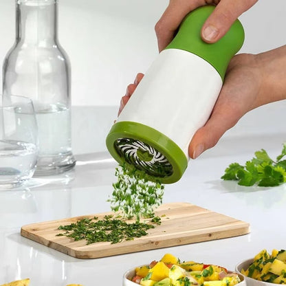 Fresh Herb Shredder - Manueller Kräuterschneider aus Edelstahl