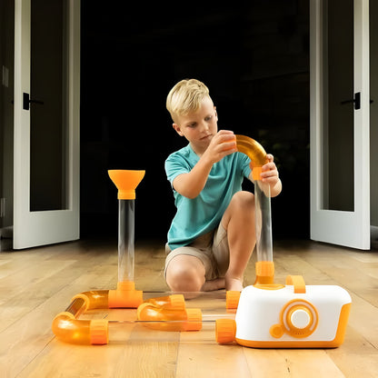 Ball Tube - Infinite Air-Flow-Bausystem | Modulares STEM-Spielzeug für kreative Köpfe