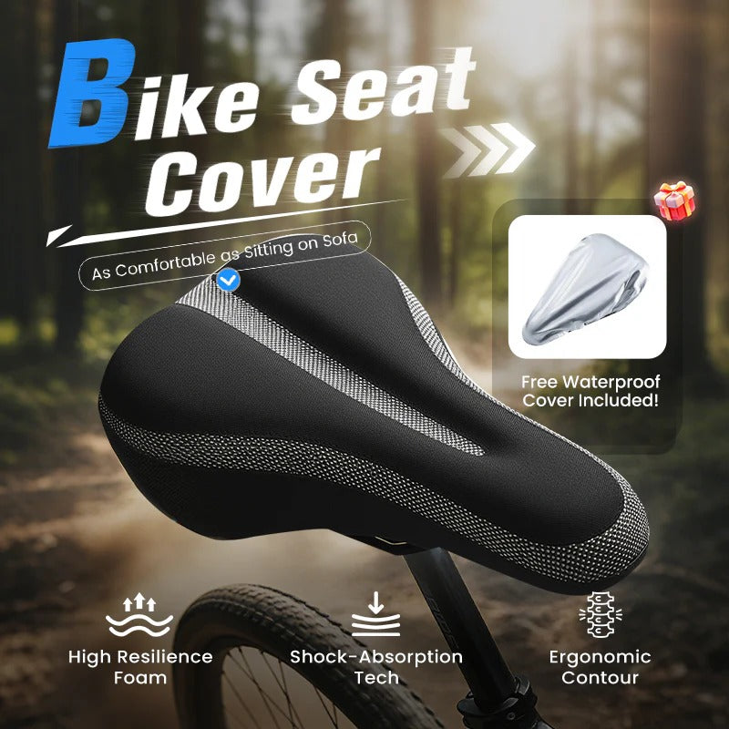 GelCover - Druckentlastender Fahrradsattel — Entlastet zuverlässig & dämpft Vibrationen