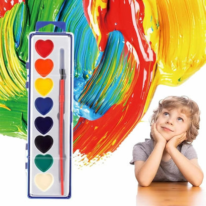 Heart Paint - Mini-Aquarellfarben-Set