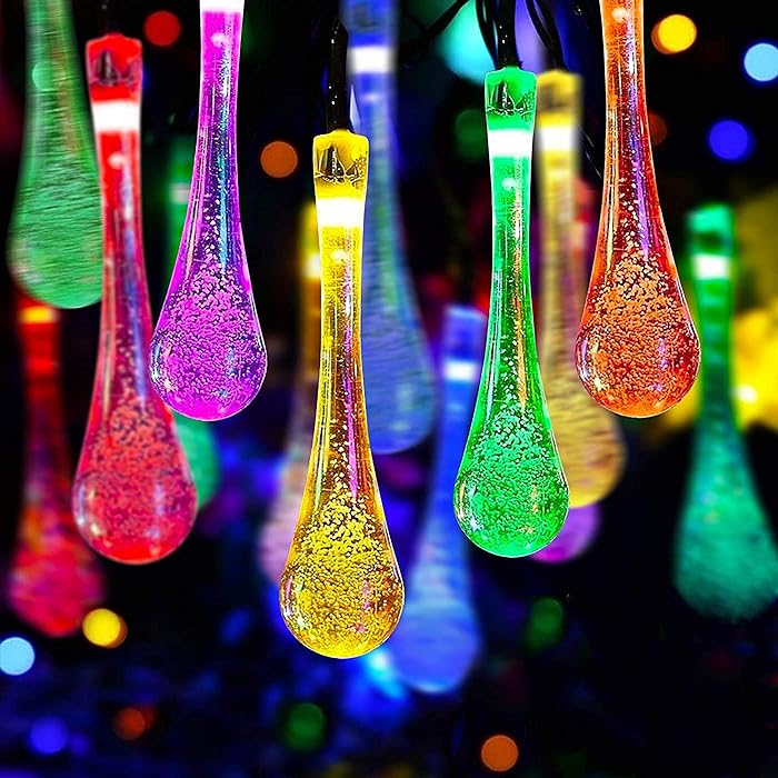 DropLights - Solar Lichterkette – Bringt Wärme und Zauber in Ihren Garten