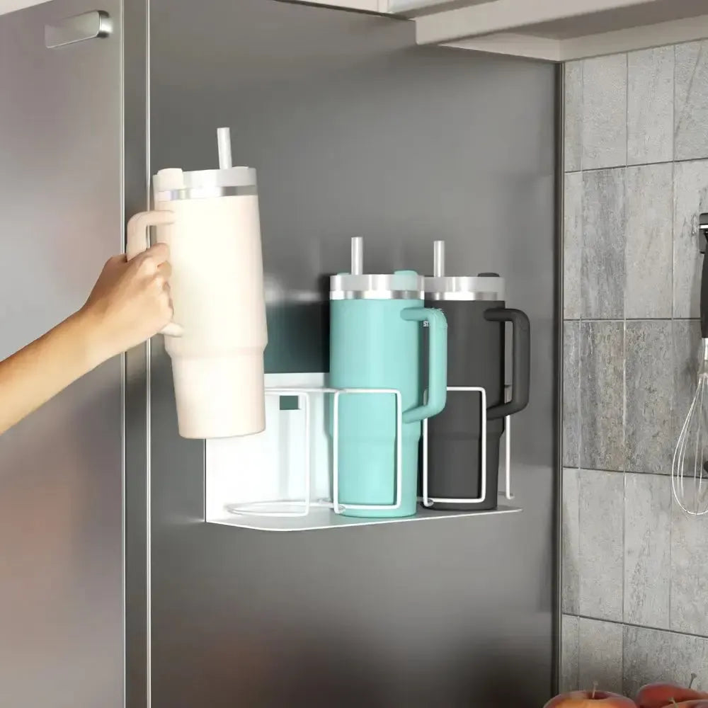 FlaskRack - Magnetischer Tassenhalter — Ihre Lieblingsbecher stets bequem erreichbar