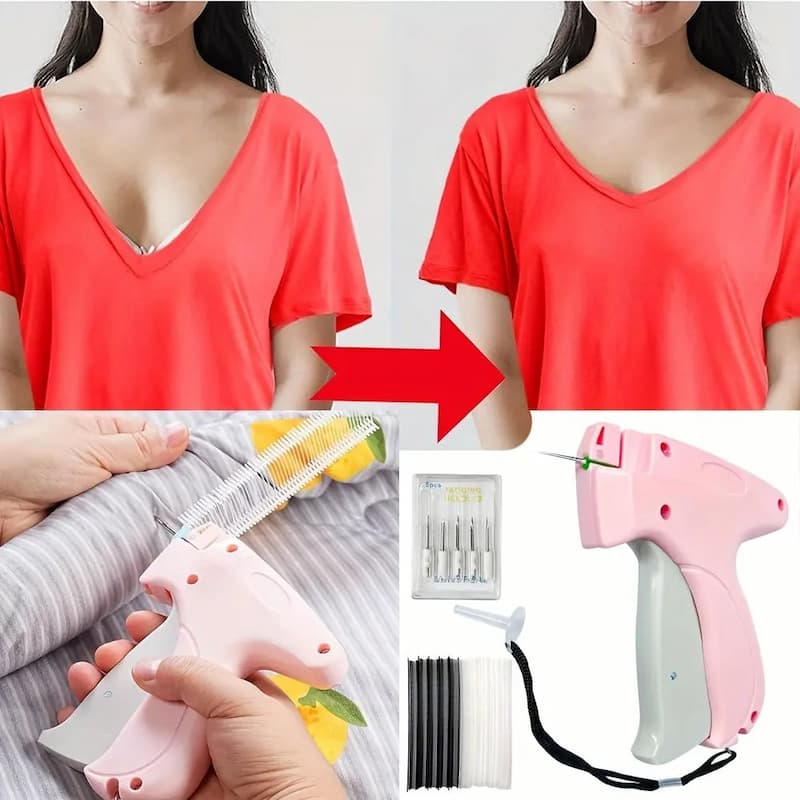 ClothingTags - Stoffreparatur-Werkzeug — Schnell flicken & heften ohne Schaden