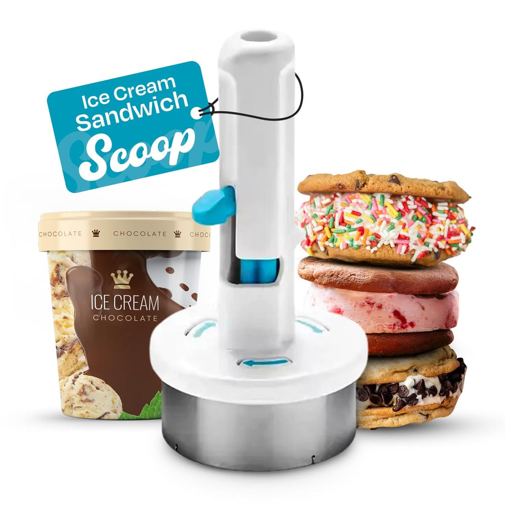 JollyScoop - Eiscreme-Sandwich-Portionierer – Ideal für kreative Sommer-Desserts