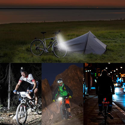 Bicycle LED Bar - Fahrradlicht LED 1400 Lumen – USB aufladbar und wasserdicht