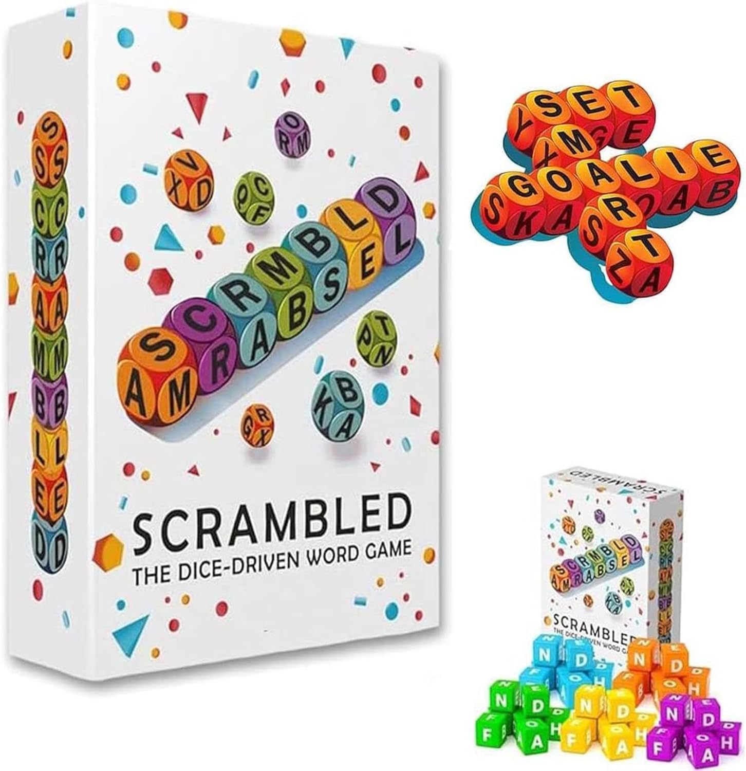 DiceLetter - Würfel-Wortspiel – Gehirntrainingsspiel
