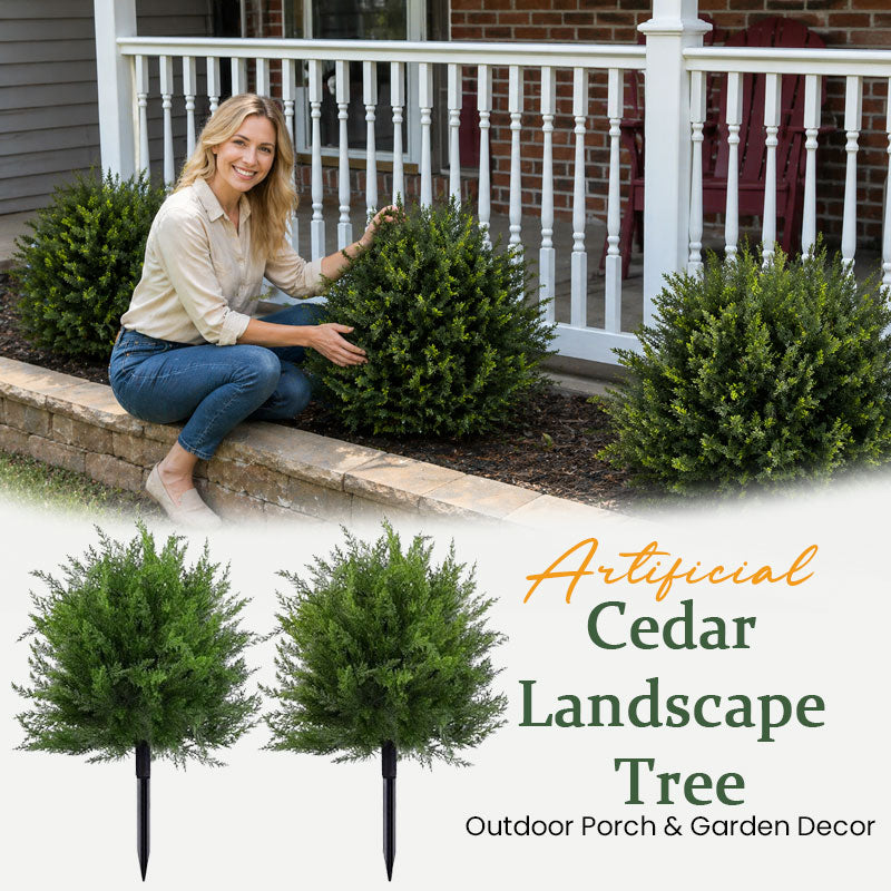 Cedar Bush - Lebensechter Landschaftsstrauch