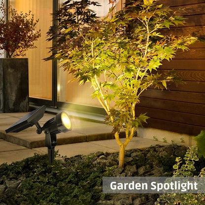 Garden Spotlight - Solarbetriebenes Gartenstrahler