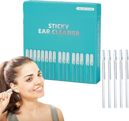 Sticky Ear Cleaner - Ohrreinigungsstäbchen aus weichem Gummi [24 Stück]
