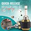 Quickbitr 60Mm Quick Release Hexagon Drill Bit Coupling
