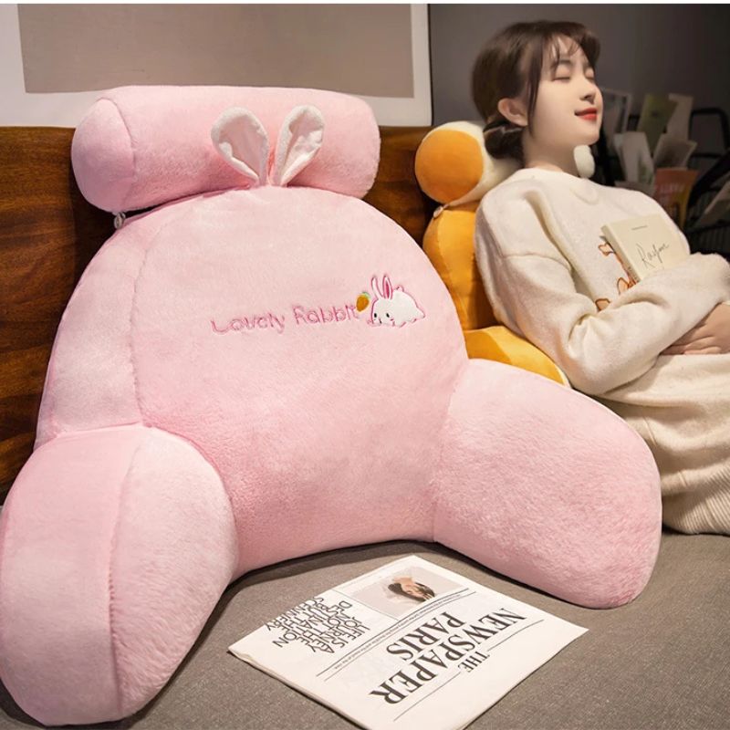 SupportHugger - Rückenstützkissen. Zackt Lendenkissen für Sofa & Bett