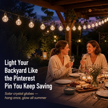 String Bulbs - Beleuchte deinen Garten so, wie auf dem Pinterest-Pin, den du immer wieder speicherst