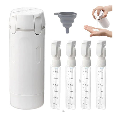 Travel Dispenser Cup - Auslaufsicherer 4-in-1-Reisedosierer