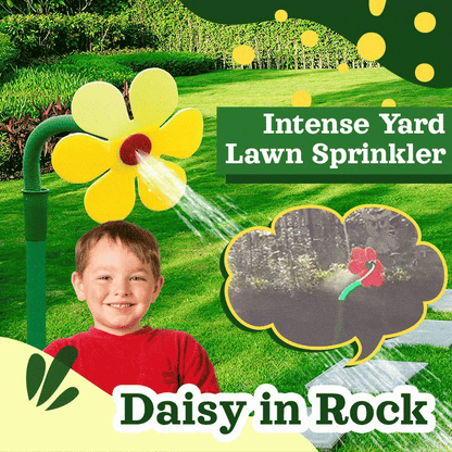 Flower Sprayer - Drehbarer Gänseblümchen-Rasensprenger – Ein Spaß für Kinder und Haustiere
