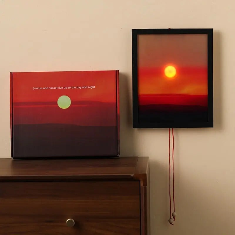 SunLight - Handgefertigtes Nachtlicht — Sanfte Wärme für Entspannte Abende